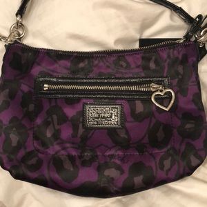 Purple Coach purse!